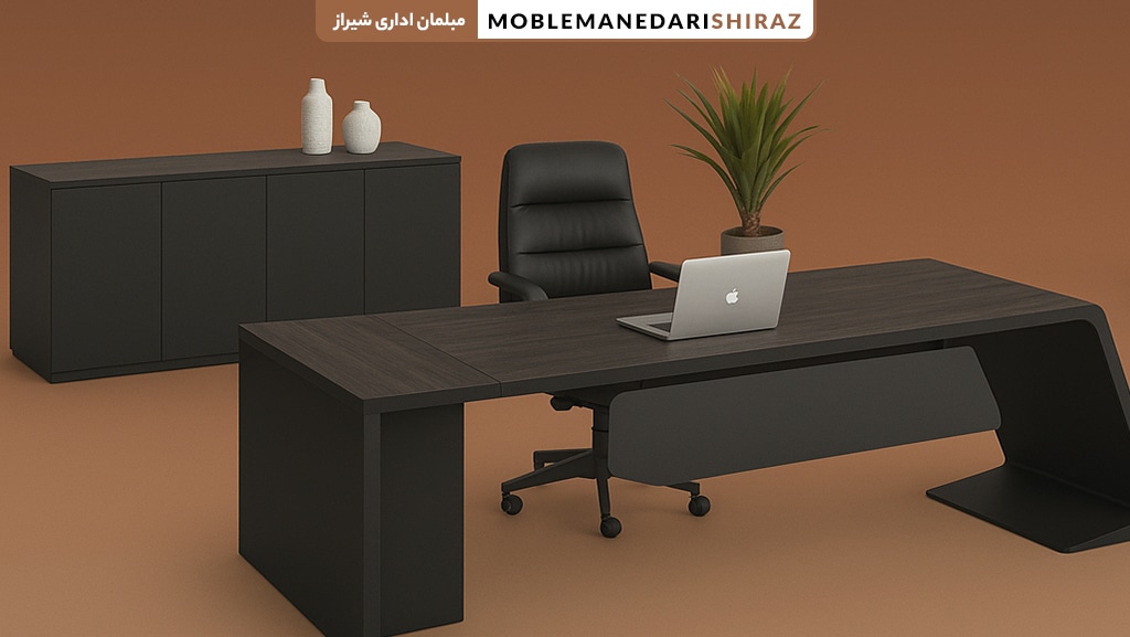 خرید ست اداری (اطلس) صفحه وکیوم پایه فولادی