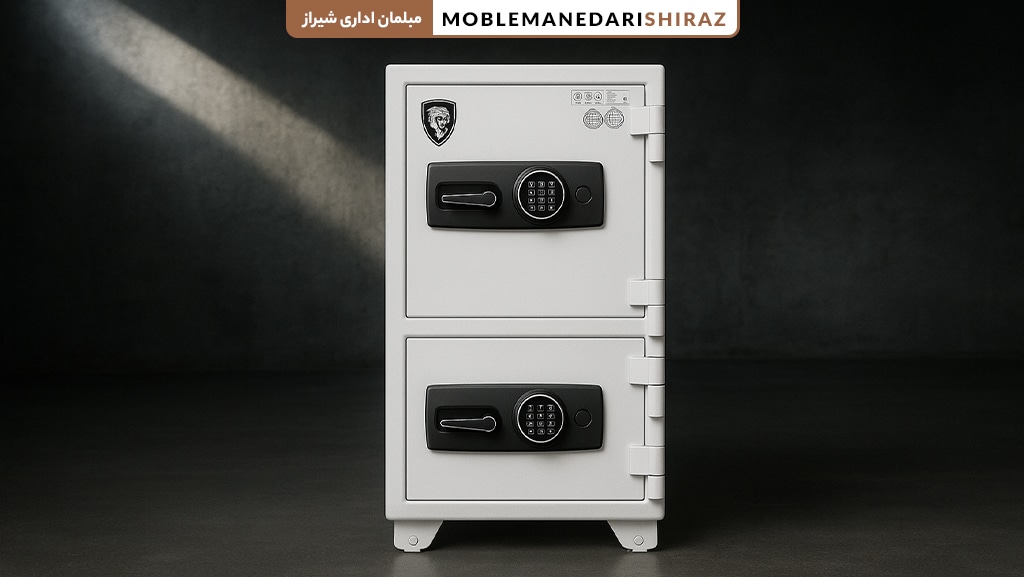 خرید گاوصندوق نسوز مدل GS1200 دو طبقه برند گنجینه GMP